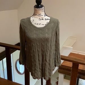 Olive green sweater!